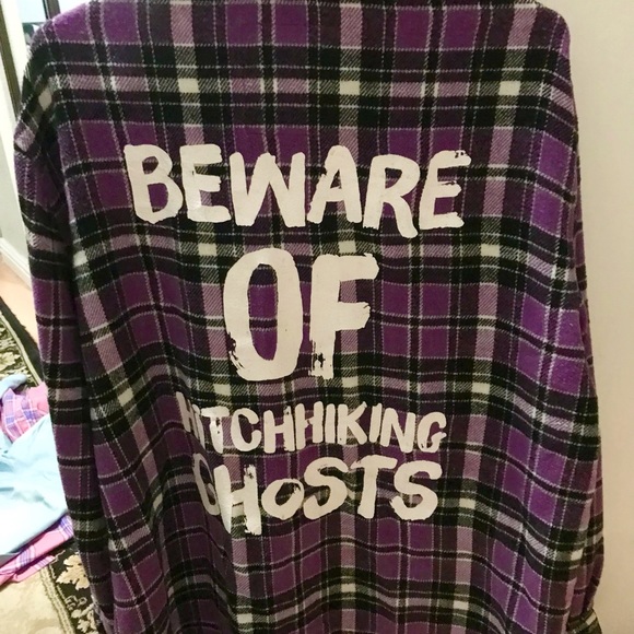 Cakeworthy Tops - Cakeworthy Haunted Mansion flannel